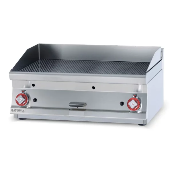 Πλατώ αερίου διπλό ραβδωτό FTRT-78G