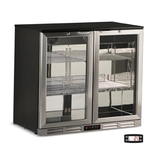 Βιτρίνα συντήρησης Back Bar Inox S 185 XH