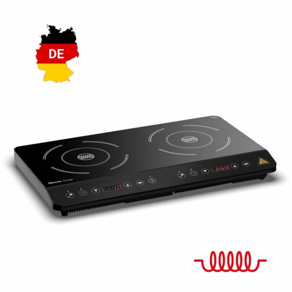 Επαγωγική εστία διπλή ηλεκτρονική 105854 | IK35DPS