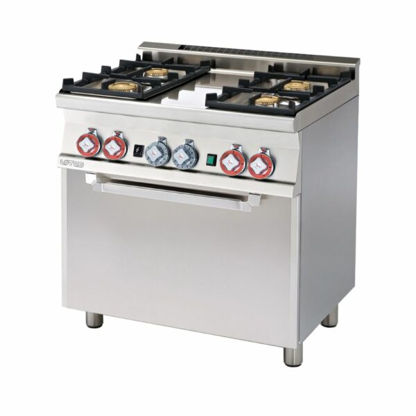 Κουζίνα αερίου 4 εστιών CF4-68G