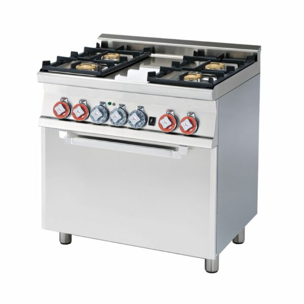 Κουζίνα αερίου 4 εστιών CF4-68GEM
