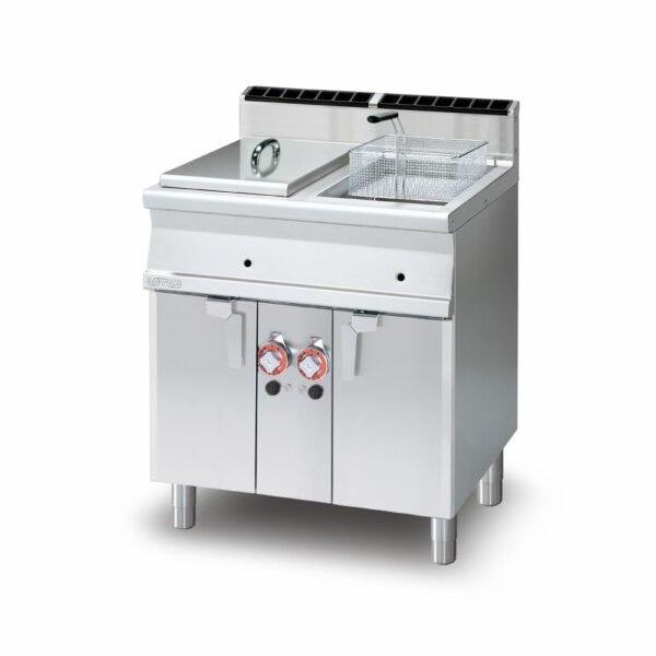 Φριτέζα αερίου επιδαπέδια διπλή F2/18-78G