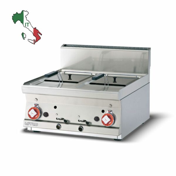 Φριτέζα αερίου διπλή F2/8T-66G