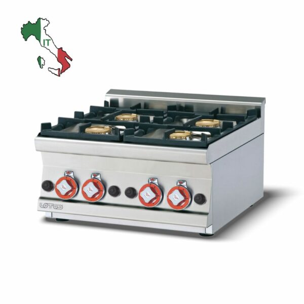 Εστία αερίου τετραπλή PCT-66G