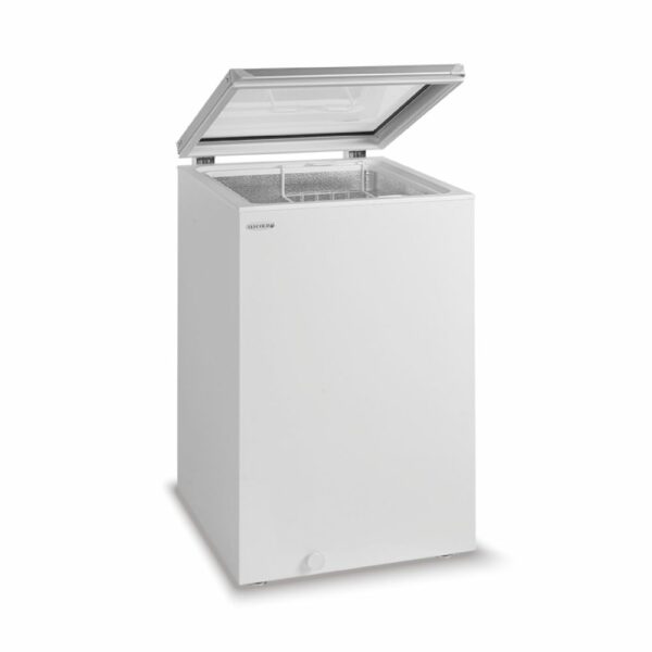 Καταψύξη μπαούλο με ανοιγόμενο γυάλινο καπάκι ST160