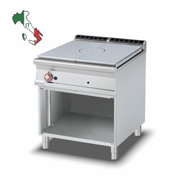 Κουζίνα αερίου επιδαπέδια με ενιαία πλάκα Hot-Top TP-98G