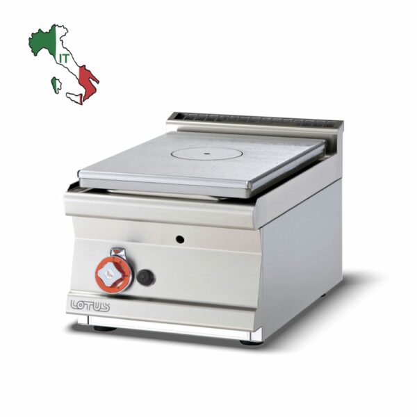 Κουζίνα αερίου με ενιαία πλάκα hot top TPT-64G