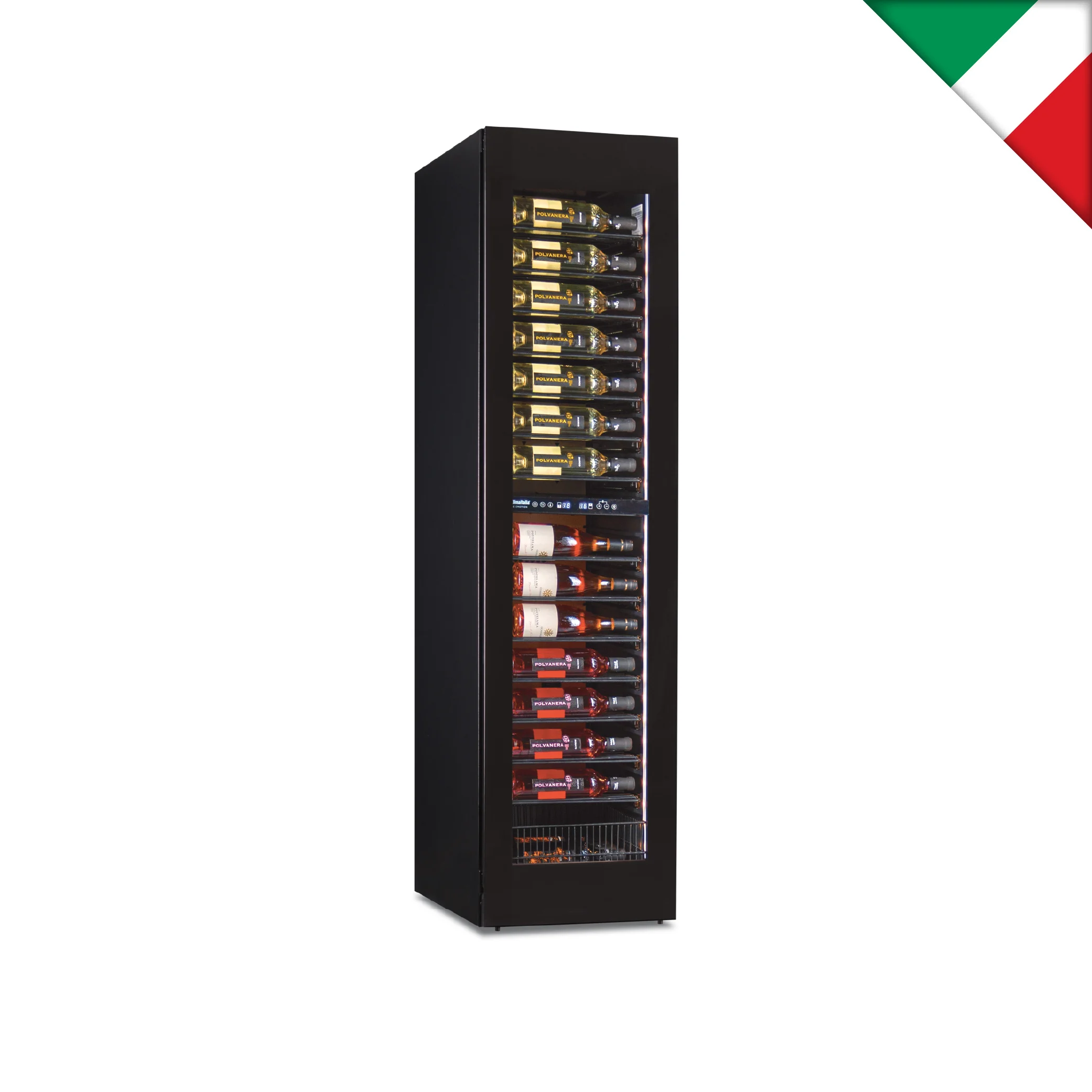 Βιτρίνα κρασιών 2 θερμοκρασιών SLIM WINE SW 105 2TB Βιτρίνα κρασιών 2 θερμοκρασιών SLIM WINE SW 105 2TB