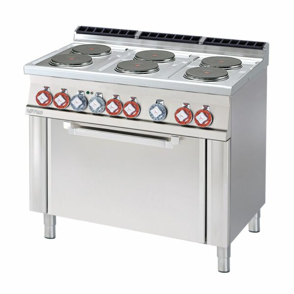 Κουζίνα ηλεκτρική 6 εστιών CF6-610ET