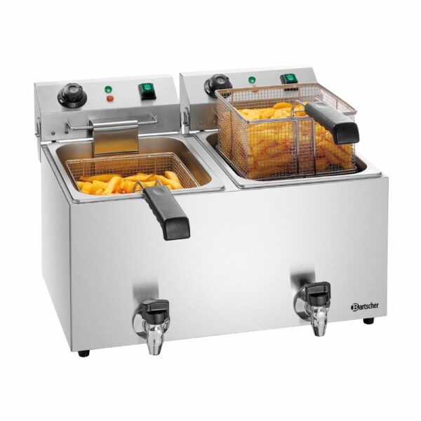 Φριτέζα διπλή ηλεκτρική A162824E | SNACK IV PLUS